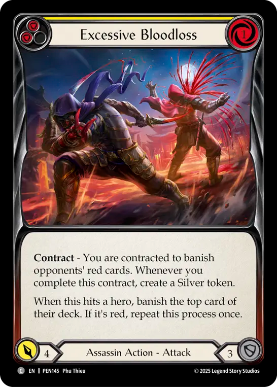 Excessive Bloodloss (Yellow)