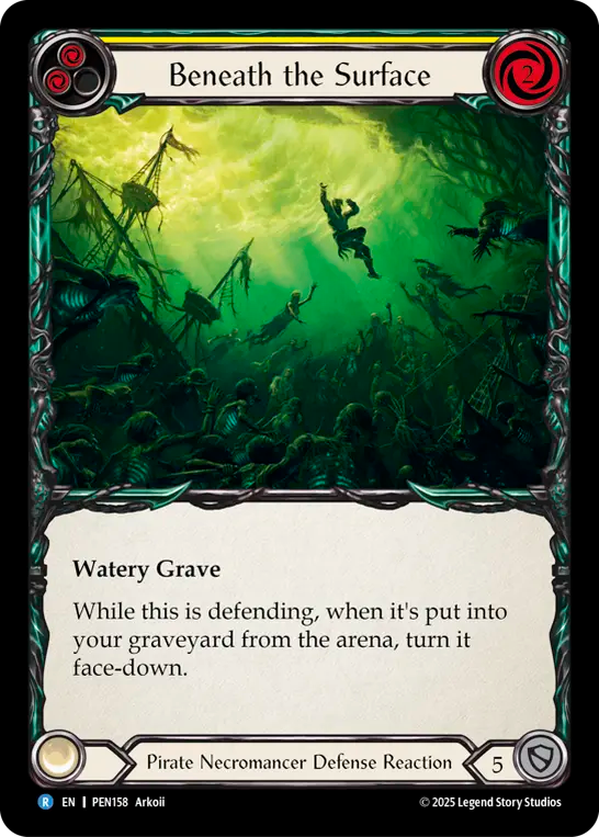 Beneath The Surface (Yellow)