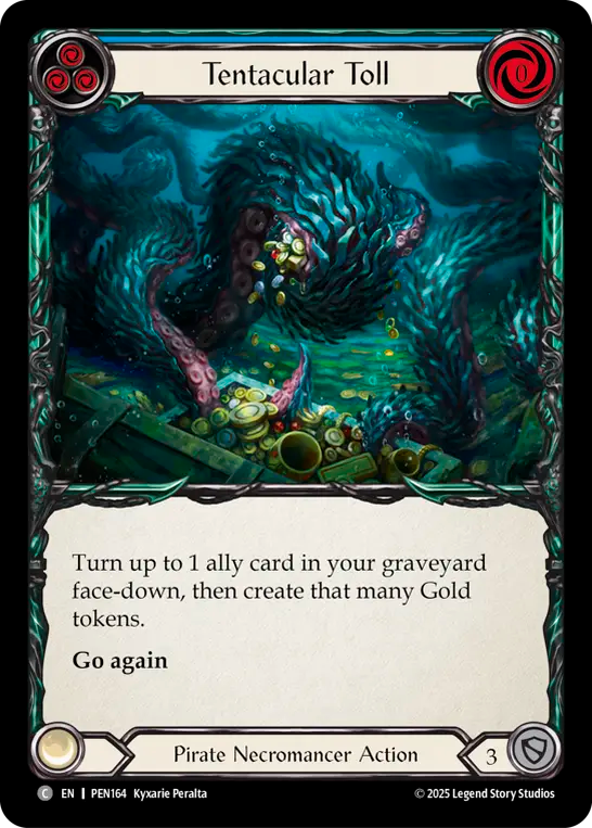 Tentacular Toll (Blue)