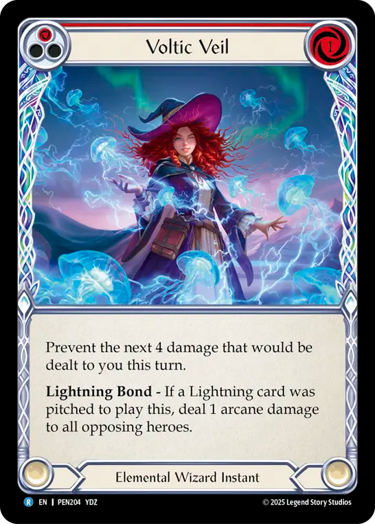Voltic Veil (Red)