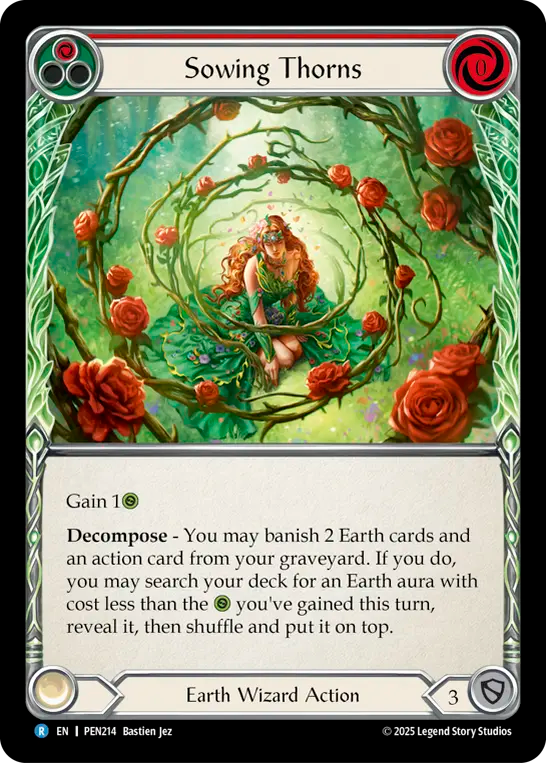 Sowing Thorns (Red)