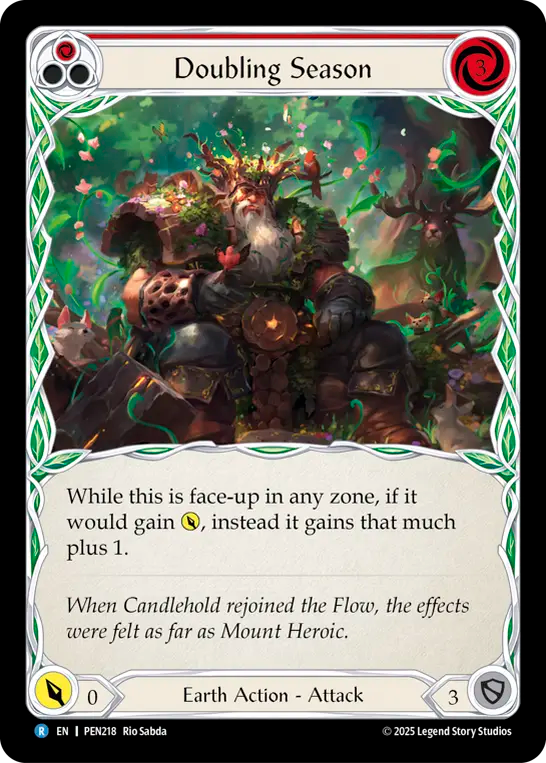 Doubling Season (Red)
