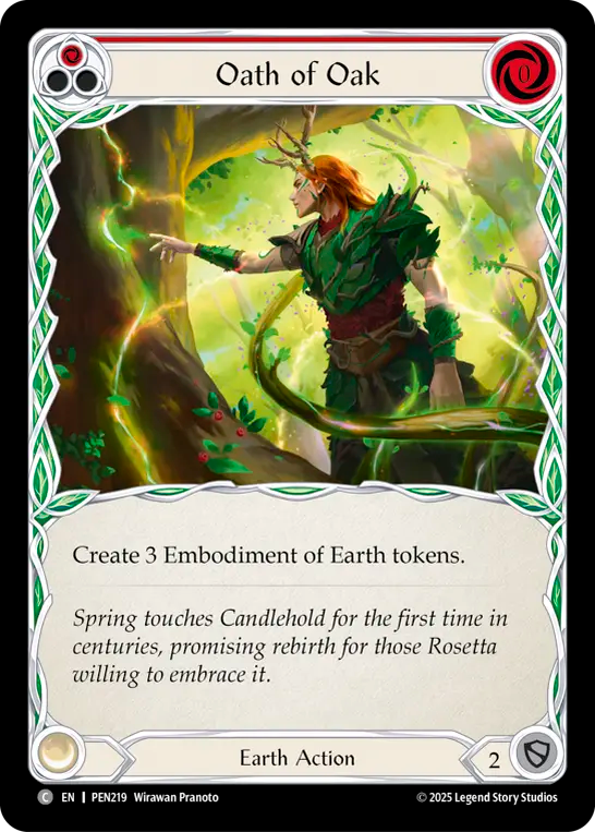 Oath Of Oak (Red)