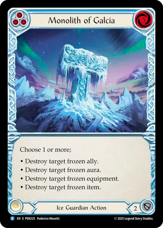 Monolith Of Galcia (Blue)