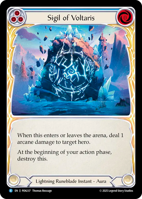 Sigil Of Voltaris (Blue)