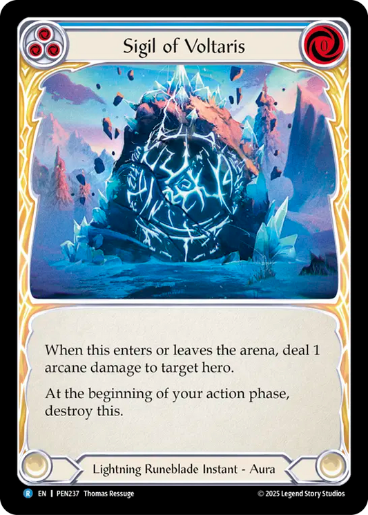 Sigil Of Voltaris (Blue)