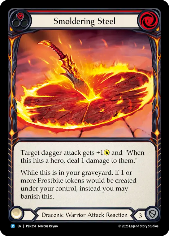 Smoldering Steel (Red)