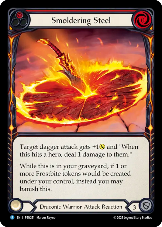 Smoldering Steel (Red)