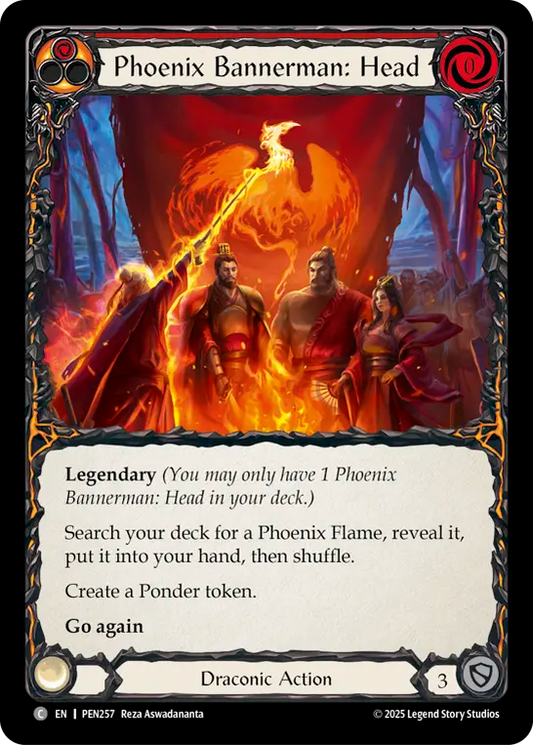 Phoenix Bannerman Head (Red)