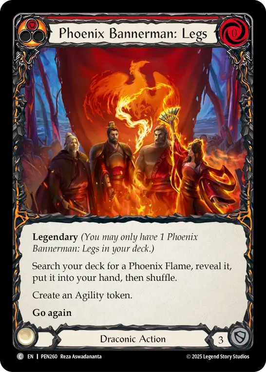 Phoenix Bannerman Legs (Red)
