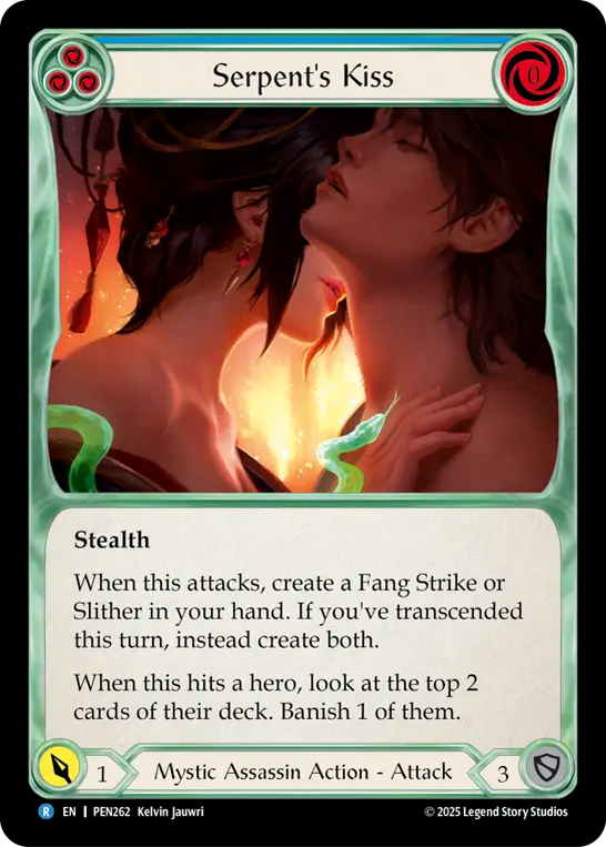 Serpents Kiss (Blue)