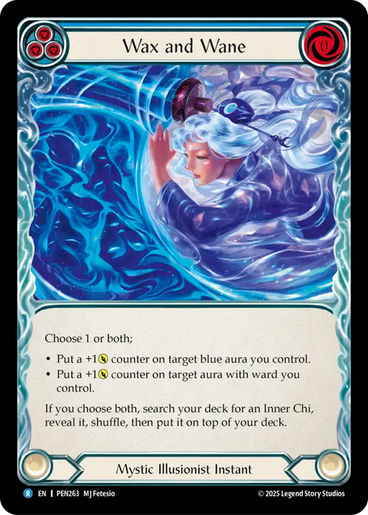 Wax And Wane (Blue)