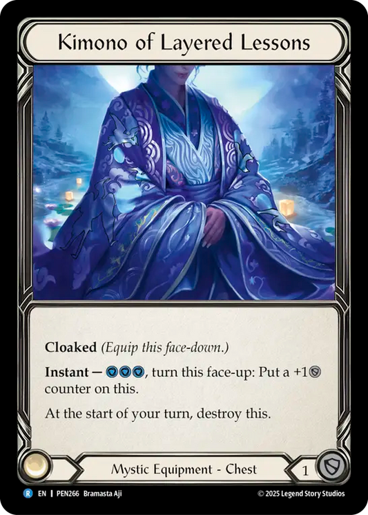 Kimono Of Layered Lessons