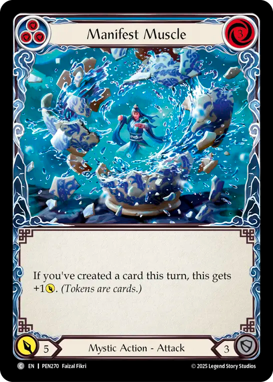Manifest Muscle (Blue)