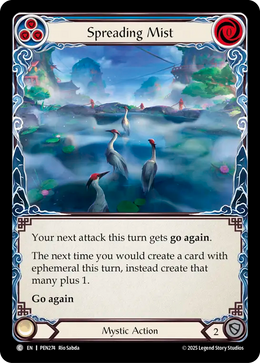 Spreading Mist (Blue)