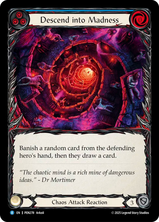 Descend Into Madness (Blue)