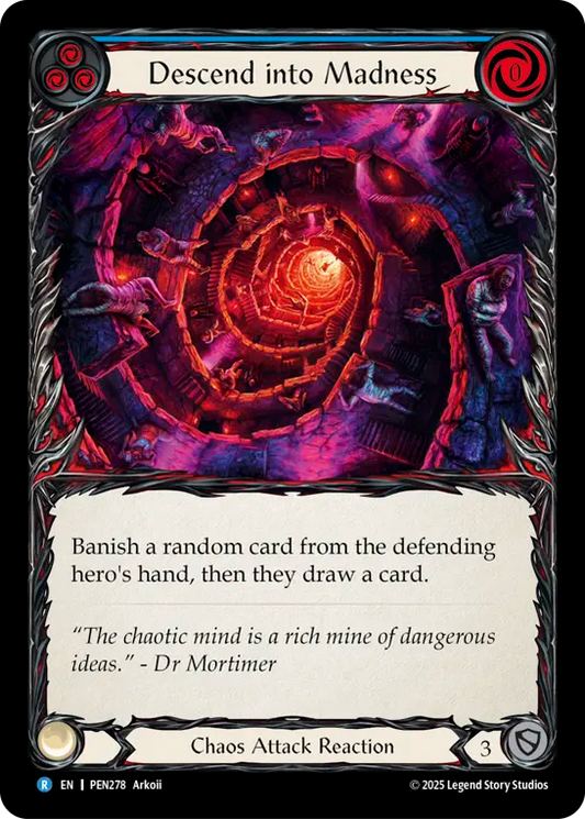 Descend Into Madness (Blue)