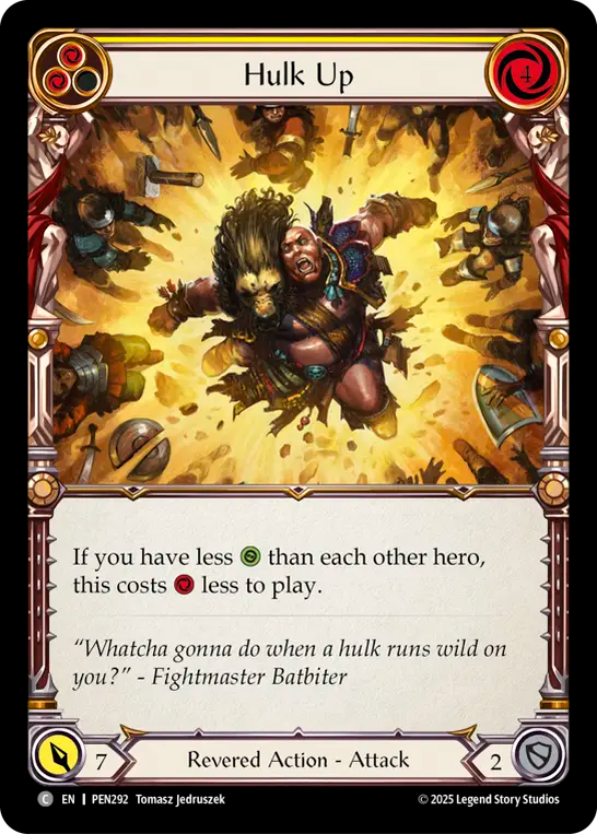 Hulk Up (Yellow)