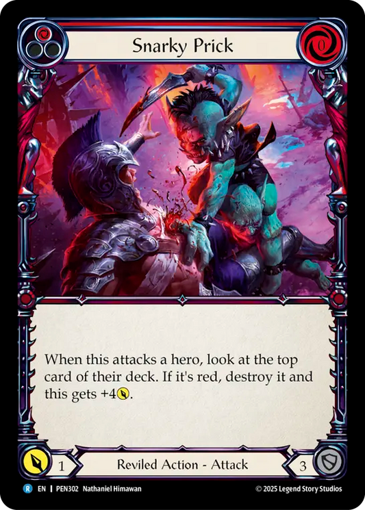 Snarky Prick (Red)