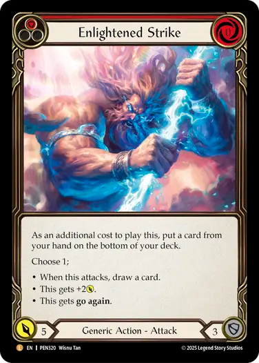 Enlightened Strike (Red)