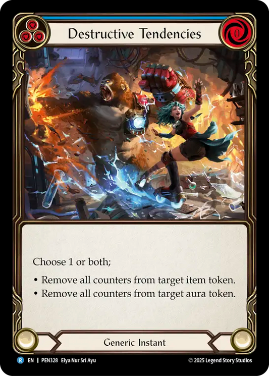 Destructive Tendencies (Blue)