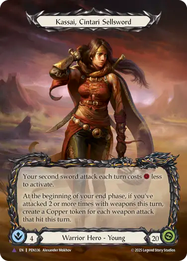 Kassai, Cintari Sellsword