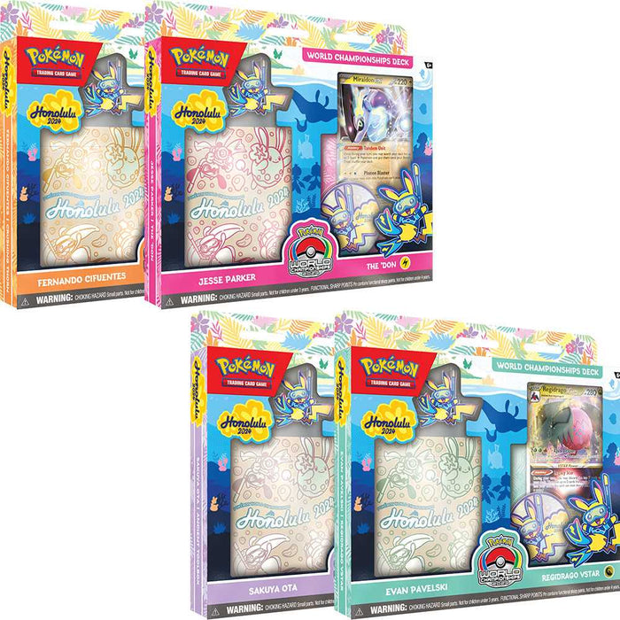 Pokémon TCG: World Championship Decks 2024 - Assortment