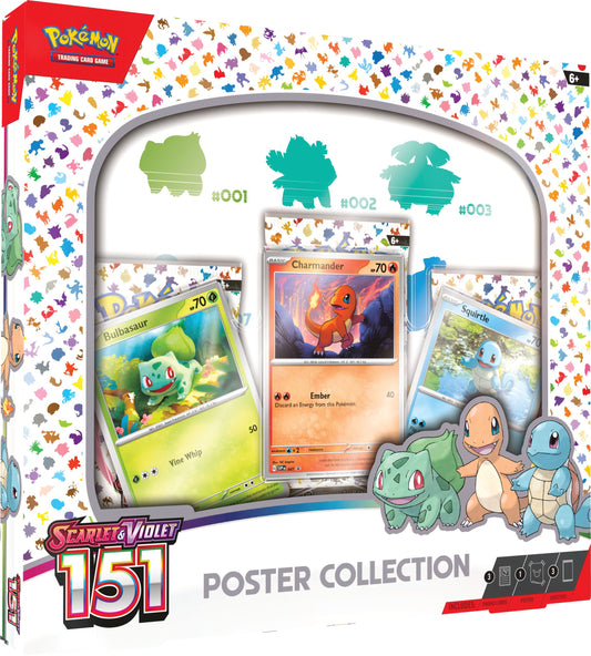 Pokémon Écarlate et Violet 3.5 151 Collection d'affiches