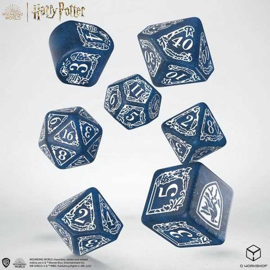 Dés modernes Harry Potter Serdaigle - Bleu
