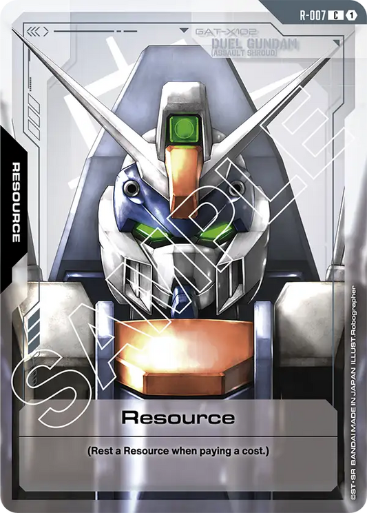 Resource R 007