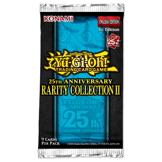 遊戯王！密封ブースターBOX 25th Anniversary レアリティコレクション II (24パック入り)