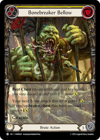 Bonebreaker Bellow (Yellow)