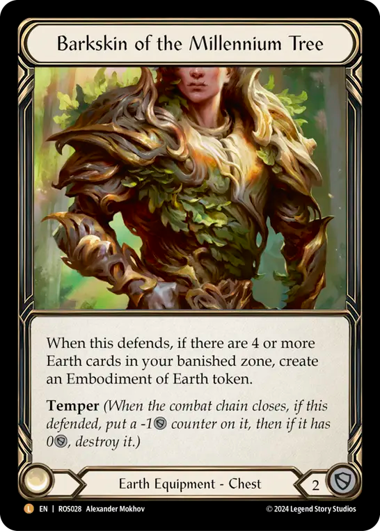 Barkskin of the Millennium Tree (Extended Art)