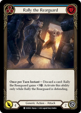 Rally the Rearguard (Blue)