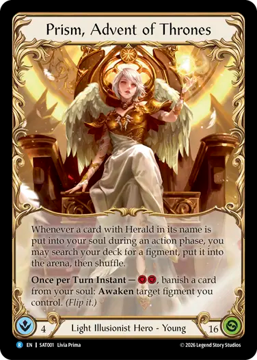 Prism, Advent of Thrones