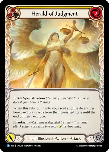 Herald of Judgment (Yellow)