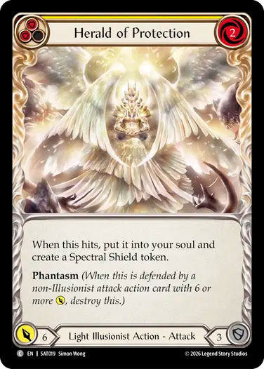 Herald of Protection (Yellow)