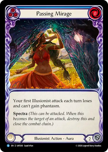 Passing Mirage (Blue)