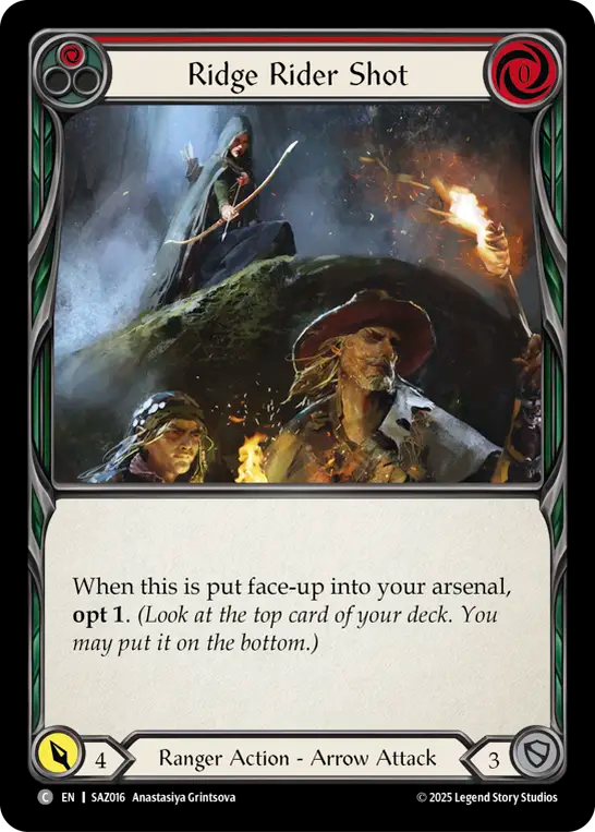 Ridge Rider Shot (Red)