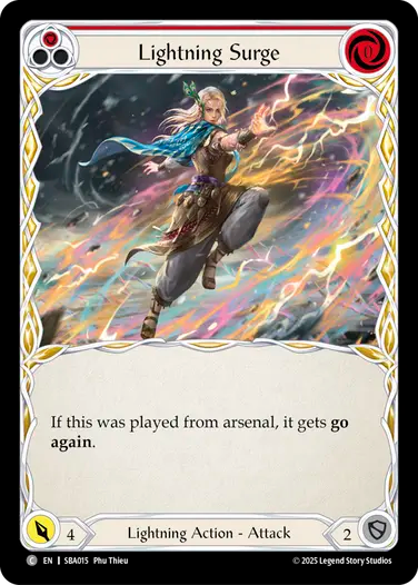 Lightning Surge (Red)