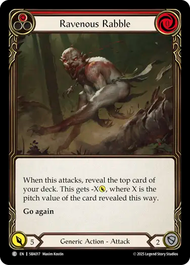 Ravenous Rabble (Red)