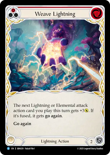 Weave Lightning (Red)