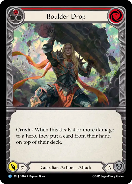 Boulder Drop (Red)