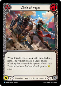 Clash of Vigor (Blue)