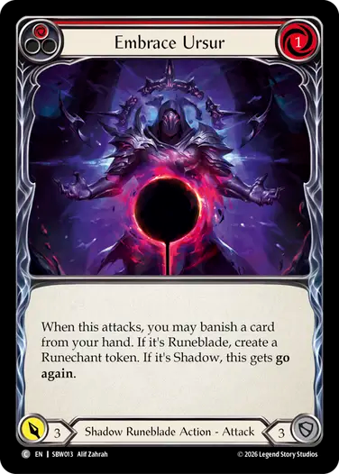 Embrace Ursur (Red)
