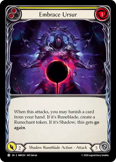 Embrace Ursur (Yellow)
