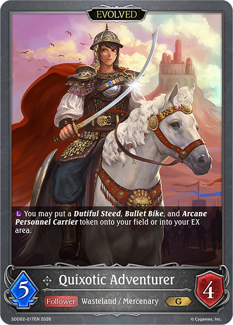 Quixotic Adventurer (Evolved)