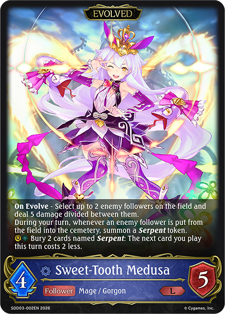 Sweet-Tooth Medusa (Evolved)