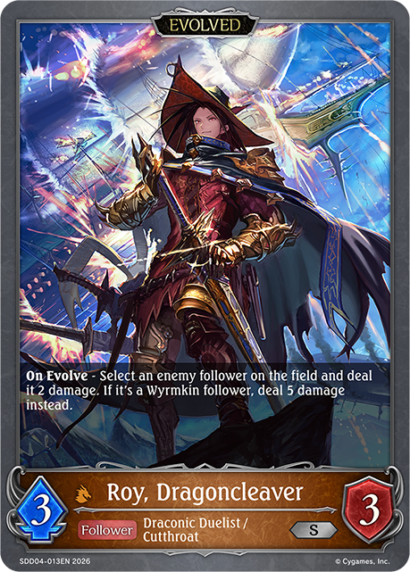 Roy, Dragoncleaver (Evolved)