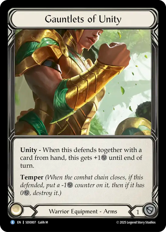 Gauntlets of Unity